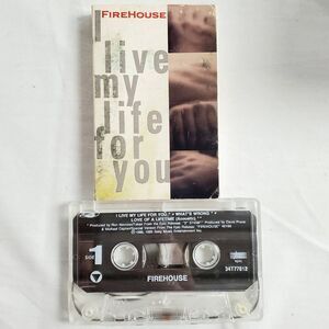 FireHouse – I Live My Life for You Cassette Single (1995)